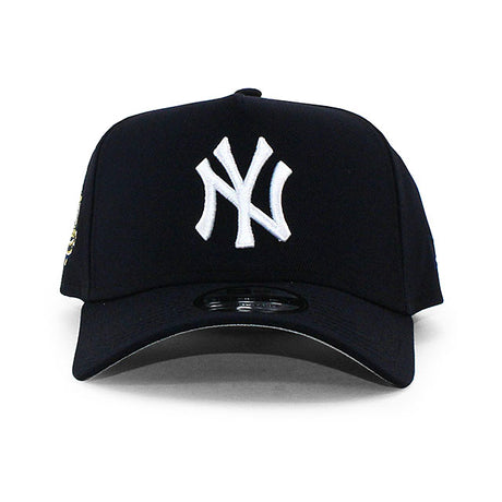 ニューエラ キャップ 9FORTY ニューヨーク ヤンキース MLB 100TH GREY BOTTOM A-FRAME SNAPBACK CAP NAVY