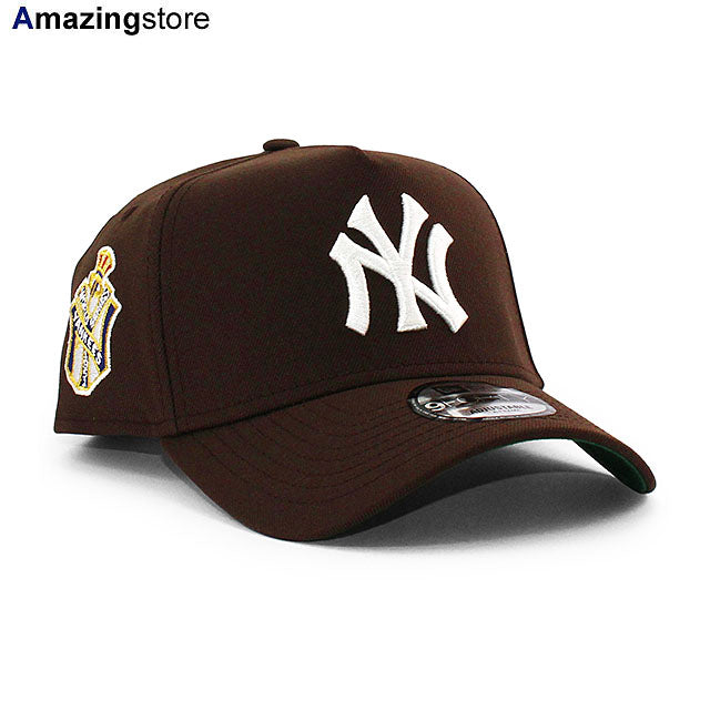 ニューエラ キャップ 9FORTY ニューヨーク ヤンキース MLB 1951 WORLD SERIES KELLY GREEN BOTTOM A-FRAME SNAPBACK CAP BROWN