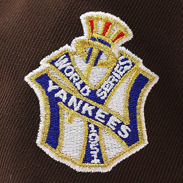 ニューエラ キャップ 9FORTY ニューヨーク ヤンキース MLB 1951 WORLD SERIES KELLY GREEN BOTTOM A-FRAME SNAPBACK CAP BROWN