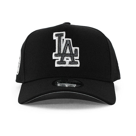 ニューエラ キャップ 9FORTY ロサンゼルス ドジャース MLB 1980 ALL STAR GREY BOTTOM A-FRAME SNAPBACK CAP BLACK