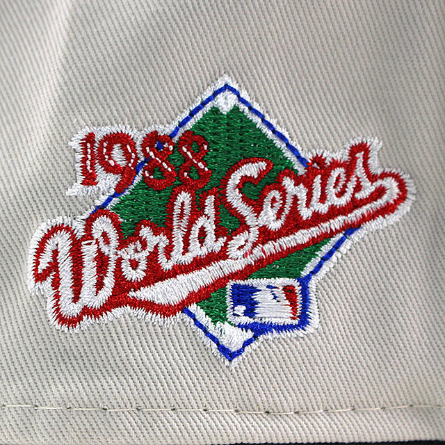 ニューエラ キャップ 9FORTY ロサンゼルス ドジャース MLB 1988 WORLD SERIES GREY BOTTOM A-FRAME SNAPBACK CAP STONE
