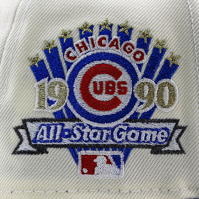 ニューエラ キャップ 9FORTY シカゴ カブス MLB 1990 ALL STAR GAME KELLY GREEN BOTTOM A-FRAME SNAPBACK CAP CREAM