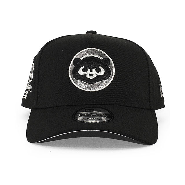 ニューエラ キャップ 9FORTY シカゴ カブス MLB 1990 ALL STAR GREY BOTTOM A-FRAME SNAPBACK CAP BLACK