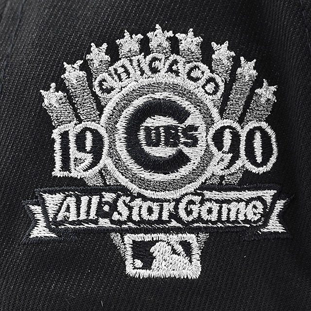 ニューエラ キャップ 9FORTY シカゴ カブス MLB 1990 ALL STAR GREY BOTTOM A-FRAME SNAPBACK CAP BLACK