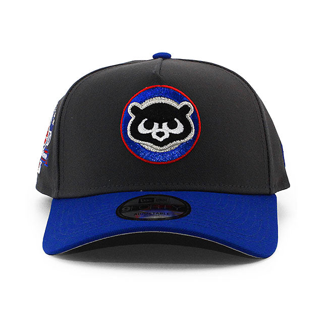 ニューエラ キャップ 9FORTY シカゴ カブス MLB 1990 ALL STAR GREY BOTTOM A-FRAME SNAPBACK CAP GRAPHITE