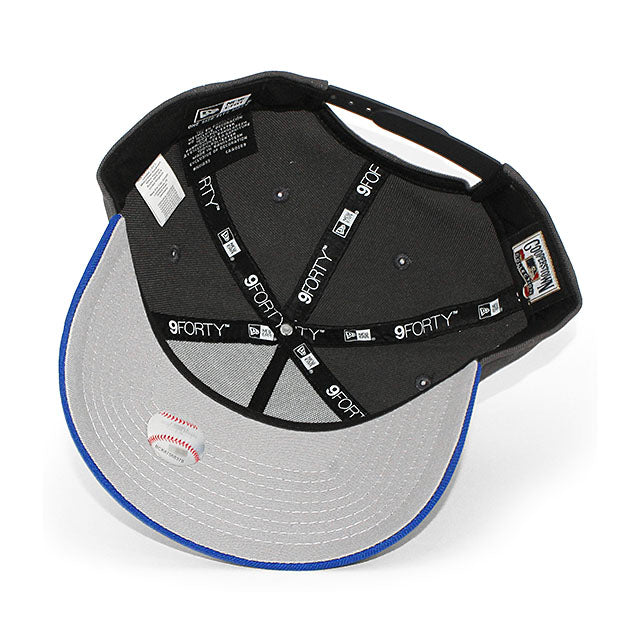 ニューエラ キャップ 9FORTY シカゴ カブス MLB 1990 ALL STAR GREY BOTTOM A-FRAME SNAPBACK CAP GRAPHITE
