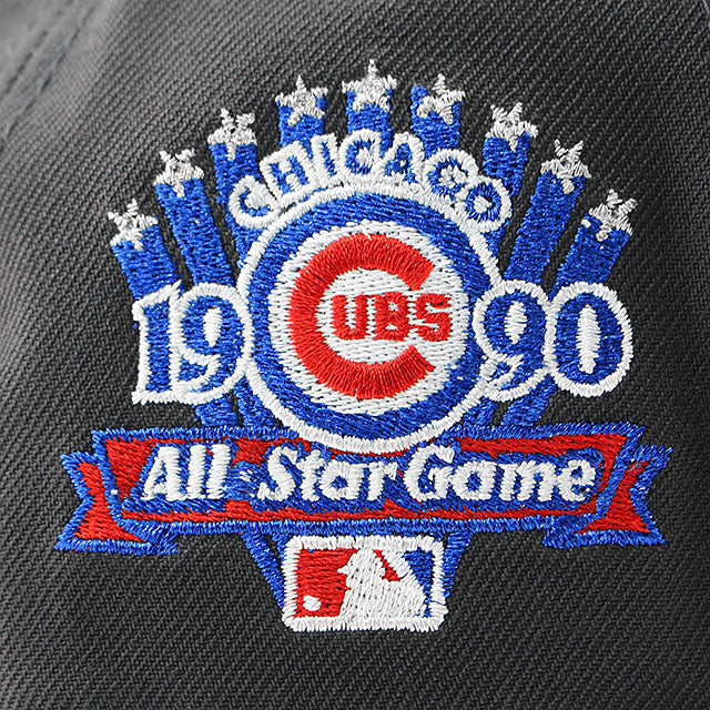 ニューエラ キャップ 9FORTY シカゴ カブス MLB 1990 ALL STAR GREY BOTTOM A-FRAME SNAPBACK CAP GRAPHITE