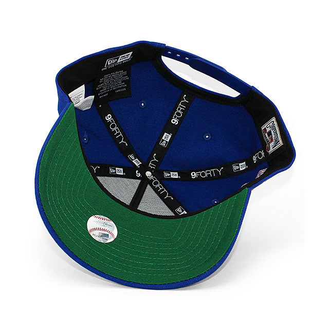 ニューエラ キャップ 9FORTY フィラデルフィア フィリーズ MLB 1996 ALL STAR GAME GREEN BOTTOM A-FRAME SNAPBACK CAP BLUE