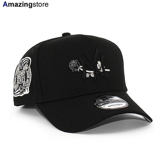 ニューエラ キャップ 9FORTY ニューヨーク ヤンキース MLB 2000 WORLD SERIES GREY BOTTOM A-FRAME SNAPBACK CAP BLACK