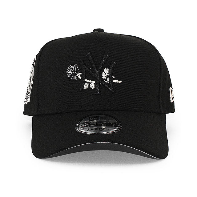 ニューエラ キャップ 9FORTY ニューヨーク ヤンキース MLB 2000 WORLD SERIES GREY BOTTOM A-FRAME SNAPBACK CAP BLACK