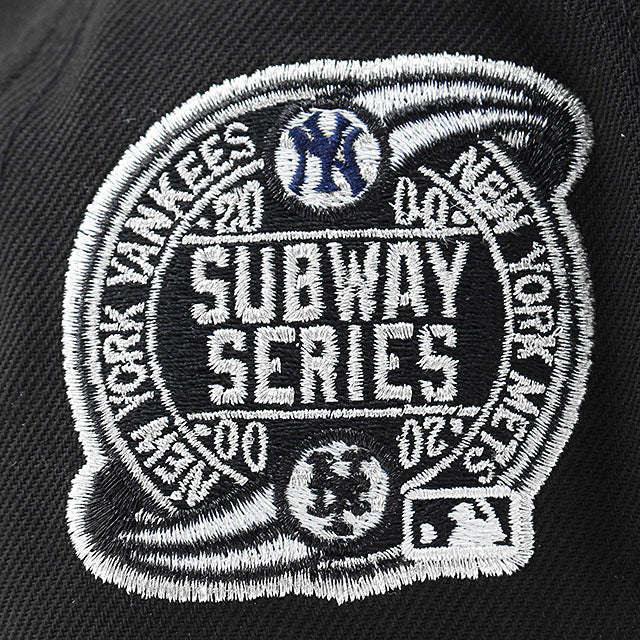 ニューエラ キャップ 9FORTY ニューヨーク ヤンキース MLB 2000 WORLD SERIES GREY BOTTOM A-FRAME SNAPBACK CAP BLACK
