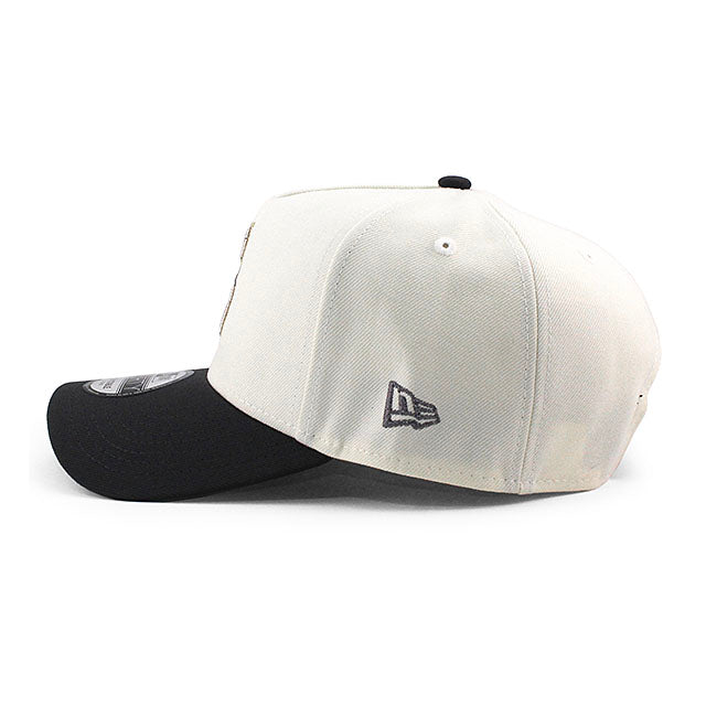 ニューエラ キャップ 9FORTY シアトル マリナーズ MLB 2001 ALL STAR GAME GREY BOTTOM A-FRAME SNAPBACK CAP CREAM