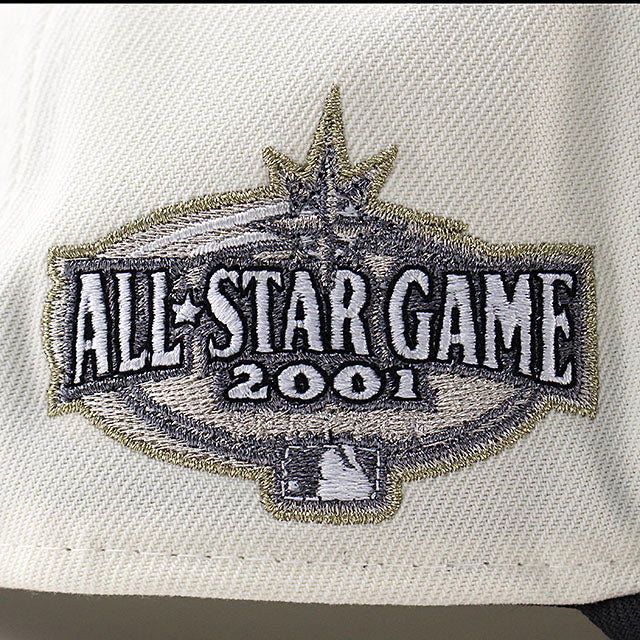 ニューエラ キャップ 9FORTY シアトル マリナーズ MLB 2001 ALL STAR GAME GREY BOTTOM A-FRAME SNAPBACK CAP CREAM