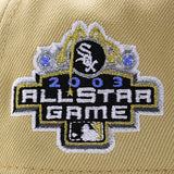 ニューエラ キャップ 9FORTY シカゴ ホワイトソックス MLB 2003 ALL STAR GAME GREY BOTTOM A-FRAME SNAPBACK CAP V GOLD