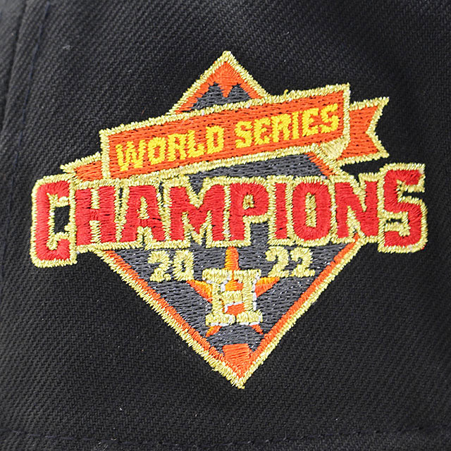 ニューエラ キャップ 9FORTY ヒューストン アストロズ MLB 2022 WORLD SERIES CHAMPIONS GREY BOTTOM A-FRAME SNAPBACK