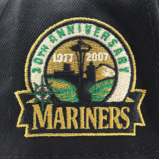 ニューエラ キャップ 9FORTY シアトル マリナーズ MLB 30TH GREY BOTTOM A-FRAME SNAPBACK CAP BLACK