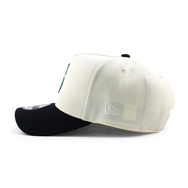 ニューエラ キャップ 9FORTY シアトル マリナーズ MLB 35TH GREEN BOTTOM A-FRAME SNAPBACK CAP CREAM