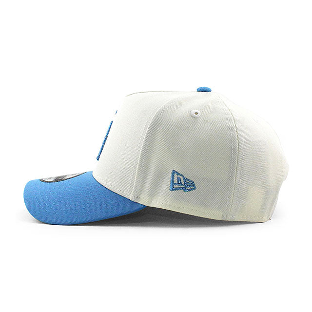 ニューエラ キャップ 9FORTY ロサンゼルス ドジャース MLB 40TH GREY BOTTOM A-FRAME SNAPBACK CAP CREAM
