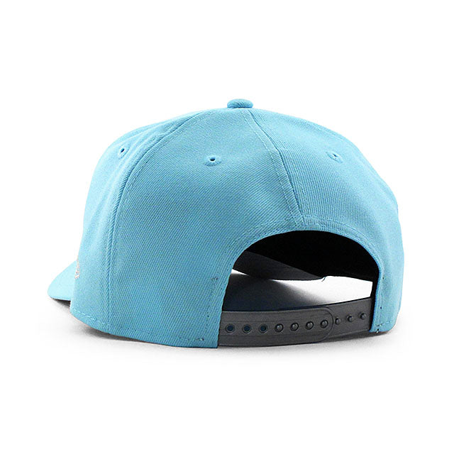 ニューエラ キャップ 9FORTY ロサンゼルス ドジャース MLB 50TH GREY BOTTOM A-FRAME SNAPBACK CAP SKY