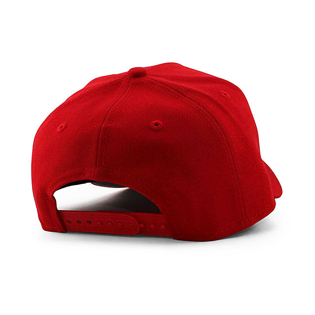 ニューエラ キャップ 9FORTY ロサンゼルス エンゼルス MLB A-FRAME SNAPBACK CAP RED