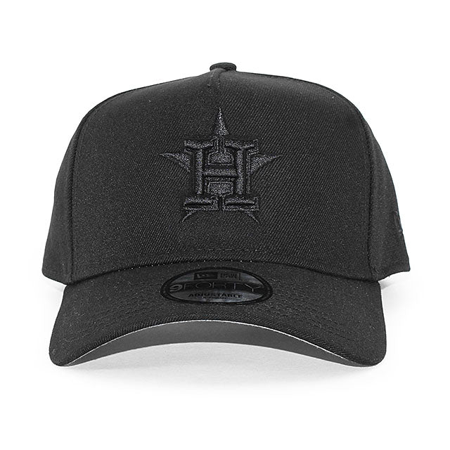 ニューエラ キャップ 9FORTY ヒューストン アストロズ MLB A-FRAME SNAPBACK CAP BLACKOUT