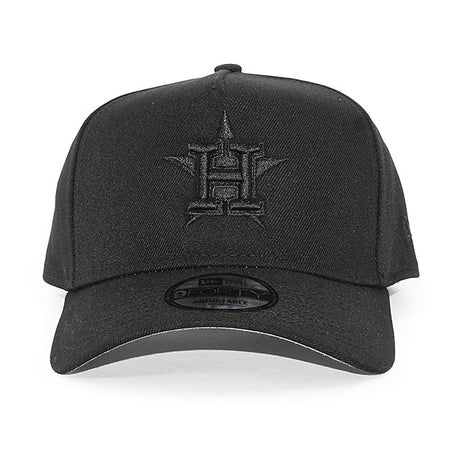 ニューエラ キャップ 9FORTY ヒューストン アストロズ MLB A-FRAME SNAPBACK CAP BLACKOUT