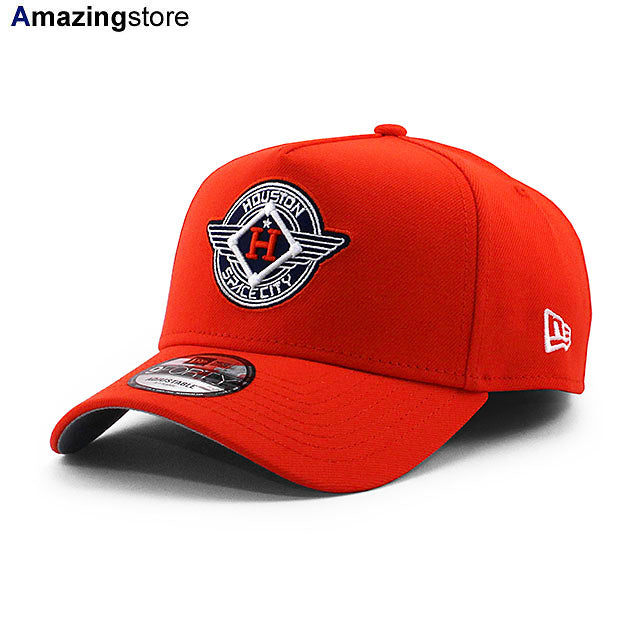 シティコネクト ニューエラ キャップ 9FORTY ヒューストン アストロズ 2025 MLB CITY CONNECT A-FRAME SNAPBACK CAP ORANGE