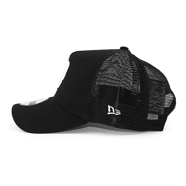 ニューエラ メッシュキャップ 9FORTY ミルウォーキー ブルワーズ MLB A-FRAME TRUCKER MESH CAP BLACK
