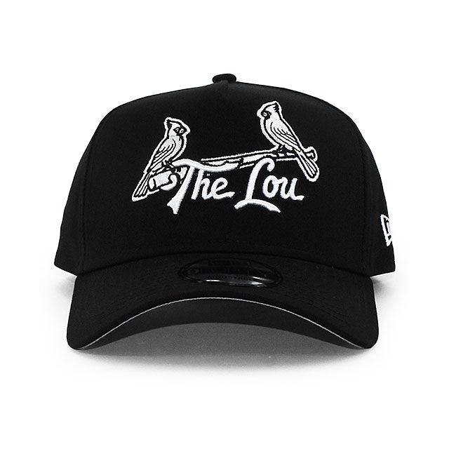 シティコネクト ニューエラ キャップ 9FORTY セントルイス カージナルス MLB CITY CONNECT A-FRAME ALT SNAPBACK CAP BLACK