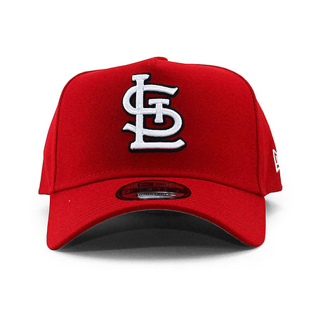 ニューエラ キャップ 9FORTY セントルイス カージナルス MLB A-FRAME SNAPBACK CAP RED