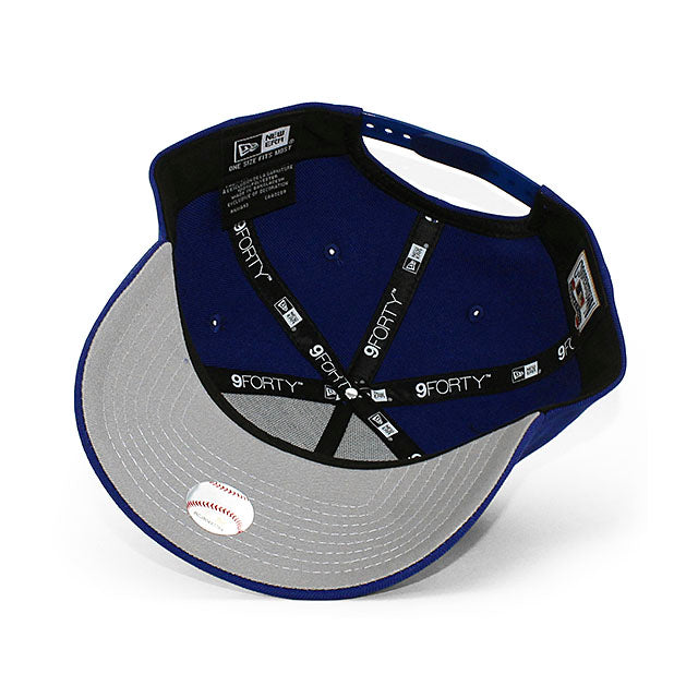 ニューエラ キャップ 9FORTY ブルックリン ドジャース MLB A-FRAME SNAPBACK CAP BLUE