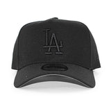 ニューエラ キャップ 9FORTY ロサンゼルス ドジャース MLB A-FRAME SNAPBACK CAP BLACKOUT