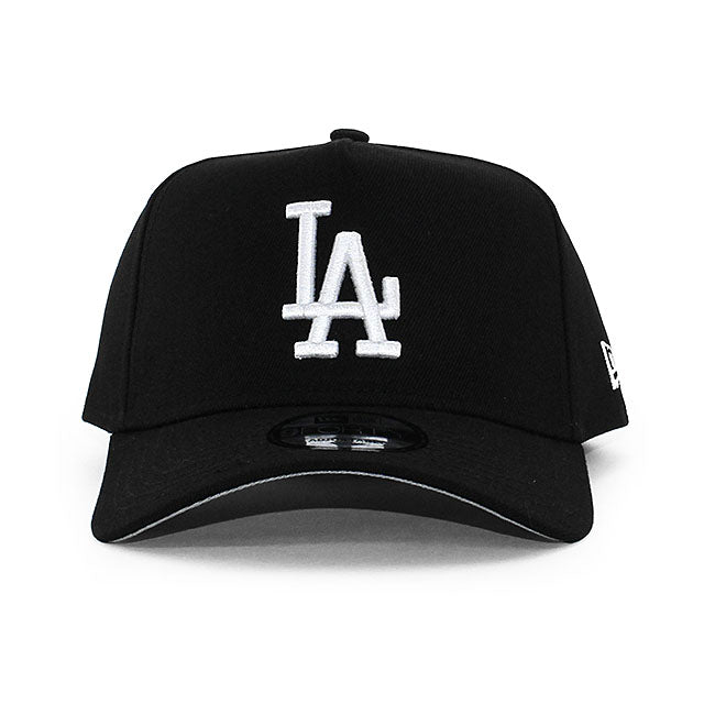 ニューエラ キャップ 9FORTY ロサンゼルス ドジャース MLB A-FRAME SNAPBACK CAP BLACK