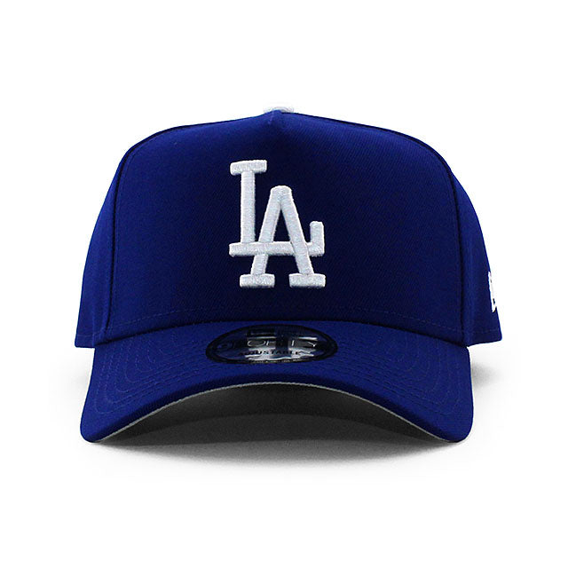 ニューエラ キャップ 9FORTY ロサンゼルス ドジャース MLB A-FRAME SNAPBACK CAP BLUE