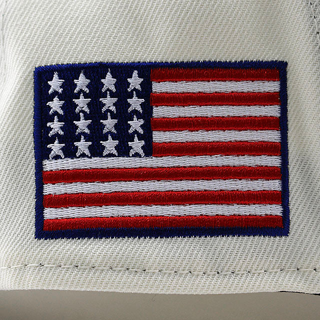ニューエラ キャップ 9FORTY ロサンゼルス ドジャース MLB US FLAG KELLY GREEN BOTTOM A-FRAME SNAPBACK CAP CREAM