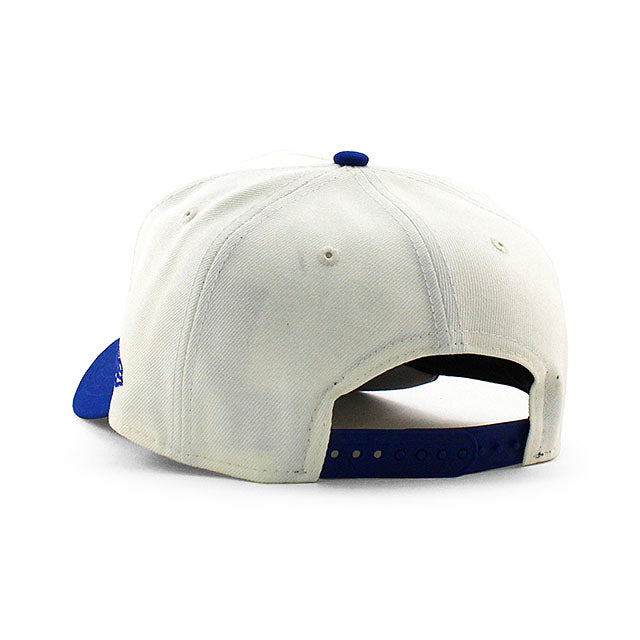 ニューエラ キャップ 9FORTY ロサンゼルス ドジャース MLB GREY BOTTOM A-FRAME SNAPBACK CAP CREAM