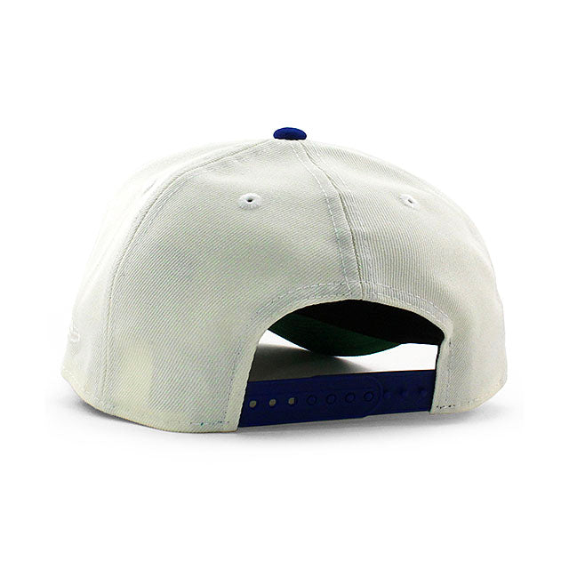 ニューエラ キャップ 9FORTY ロサンゼルス ドジャース MLB JACKIE ROBINSON 50 ANNIVERSARY GREEN BOTTOM A-FRAME SNAPBACK CAP CREAM