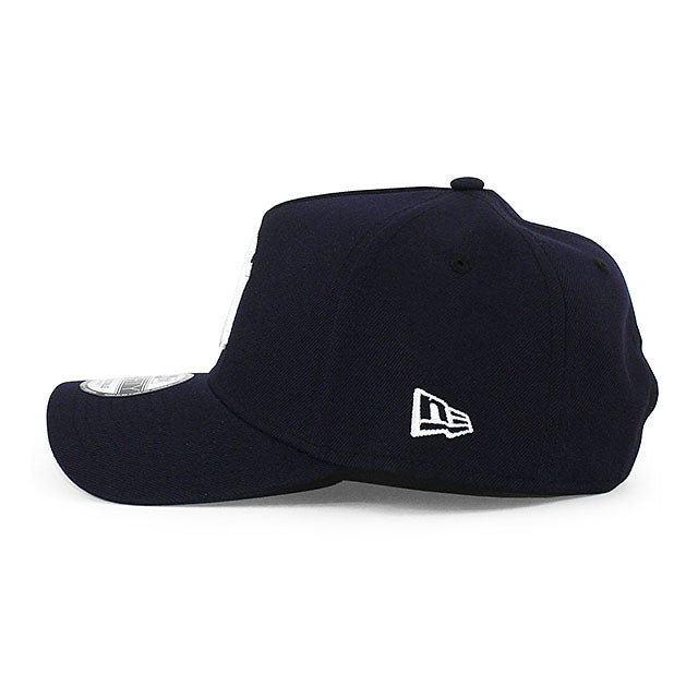 アーロン ジャッジモデル ニューエラ キャップ 9FORTY ニューヨーク ヤンキース MLB JUDGE 99 GREY BOTTOM A-FRAME SNAPBACK CAP NAVY