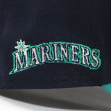 ニューエラ キャップ 9FORTY シアトル マリナーズ MLB CLASSIC EDITION GREY BOTTOM A-FRAME SNAPBACK CAP NAVY