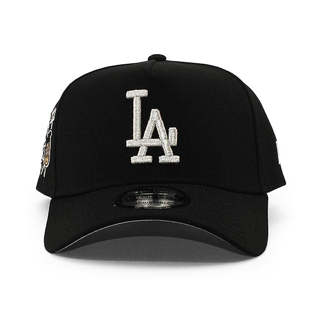 ニューエラ キャップ 9FORTY ロサンゼルス ドジャース MLB OHTANI SHOHEI GREY BOTTOM A-FRAME SNAPBACK CAP BLACK