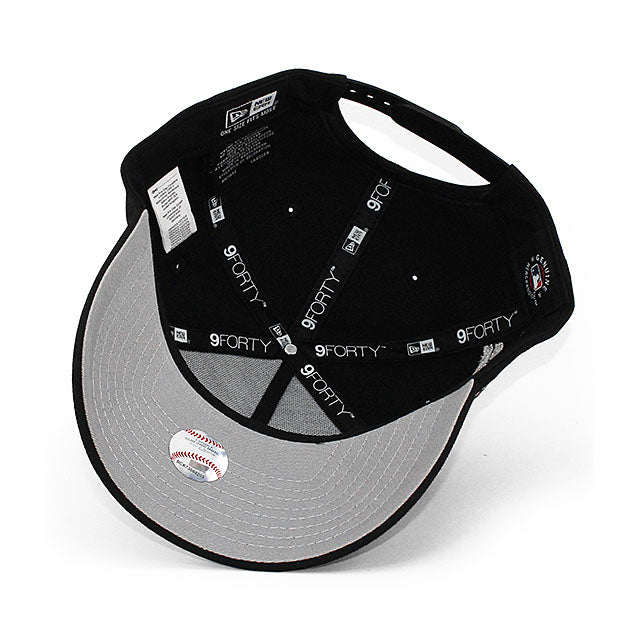 ニューエラ キャップ 9FORTY ロサンゼルス ドジャース MLB OHTANI SHOHEI GREY BOTTOM A-FRAME SNAPBACK CAP BLACK
