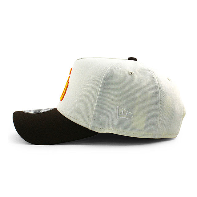 ニューエラ キャップ 9FORTY サンディエゴ パドレス MLB SAN DIEGO STADIUM KELLY GREEN BOTTOM A-FRAME SNAPBACK CAP CREAM