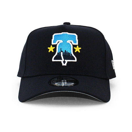 シティコネクト ニューエラ キャップ 9FORTY フィラデルフィア フィリーズ MLB CITY CONNECT A-FRAME SNAPBACK CAP NAVY