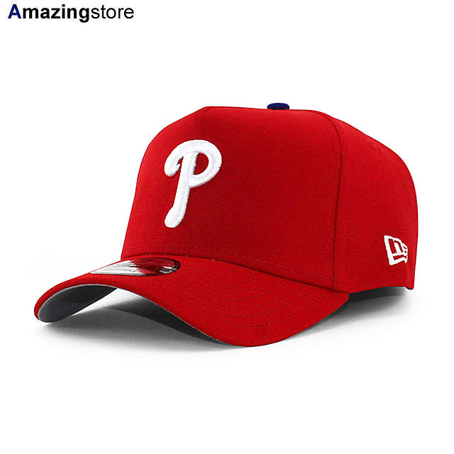 ニューエラ キャップ 9FORTY フィラデルフィア フィリーズ MLB A-FRAME SNAPBACK CAP RED