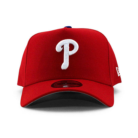 ニューエラ キャップ 9FORTY フィラデルフィア フィリーズ MLB A-FRAME SNAPBACK CAP RED