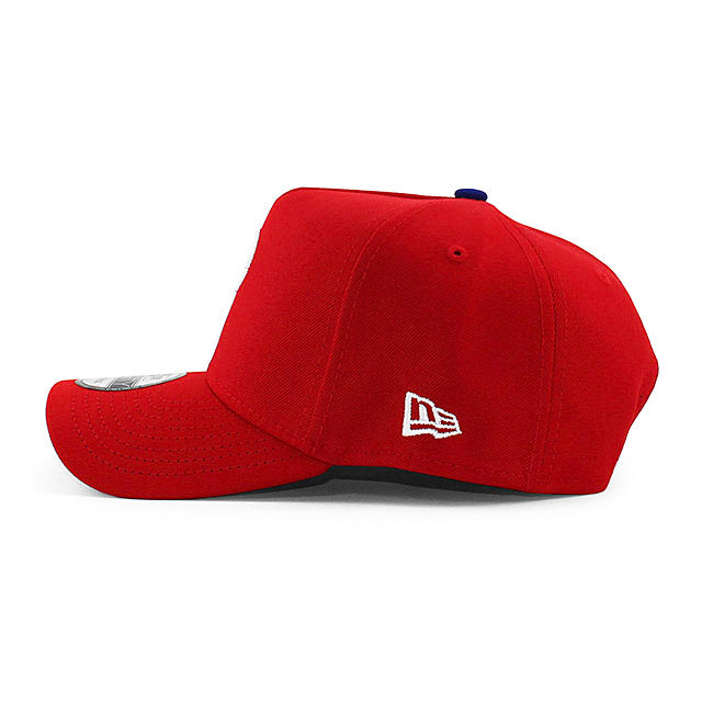 ニューエラ キャップ 9FORTY フィラデルフィア フィリーズ MLB A-FRAME SNAPBACK CAP RED