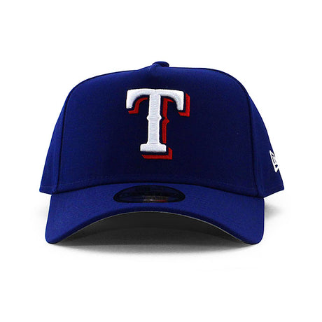 ニューエラ キャップ 9FORTY  テキサス レンジャーズ MLB A-FRAME SNAPBACK CAP BLUE