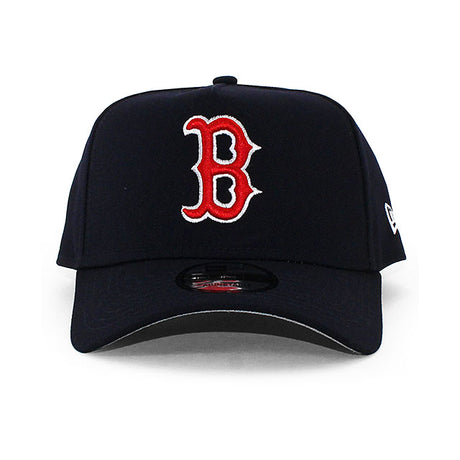ニューエラ キャップ 9FORTY ボストン レッドソックス MLB A-FRAME SNAPBACK CAP NAVY