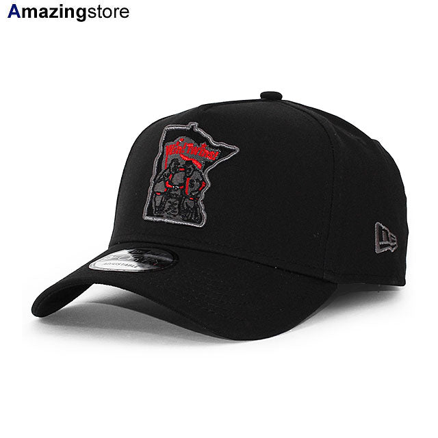 ニューエラ キャップ 9FORTY ミネソタ ツインズ MLB TONAL POP A-FRAME SNAPBACK CAP BLACK