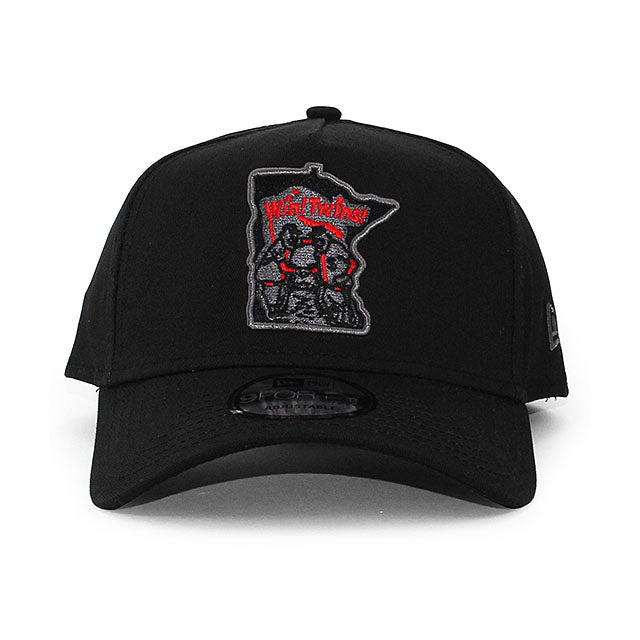 ニューエラ キャップ 9FORTY ミネソタ ツインズ MLB TONAL POP A-FRAME SNAPBACK CAP BLACK